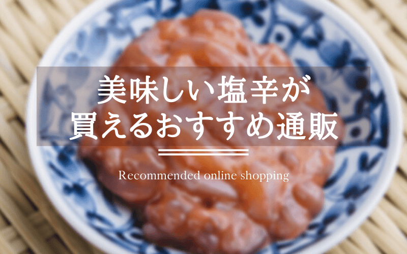 イカの塩辛のおすすめ通販